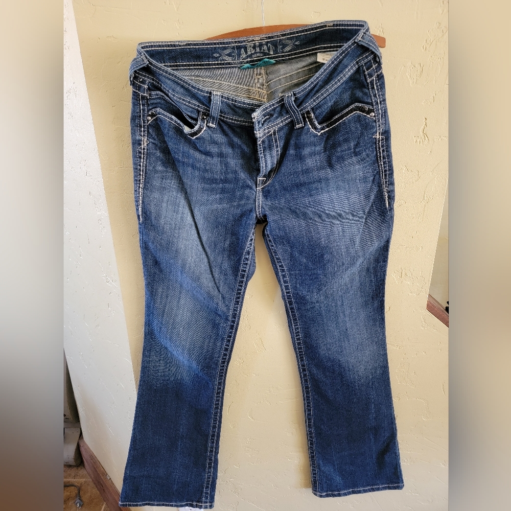 31R Ariat Turquoise Jeans